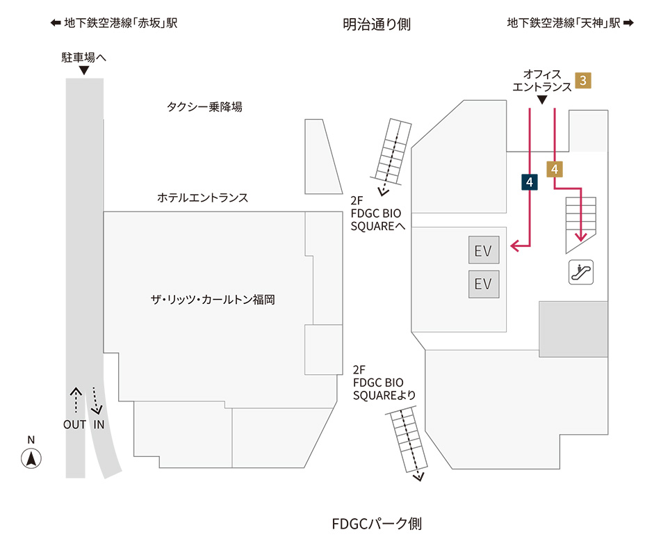 1階フロア図