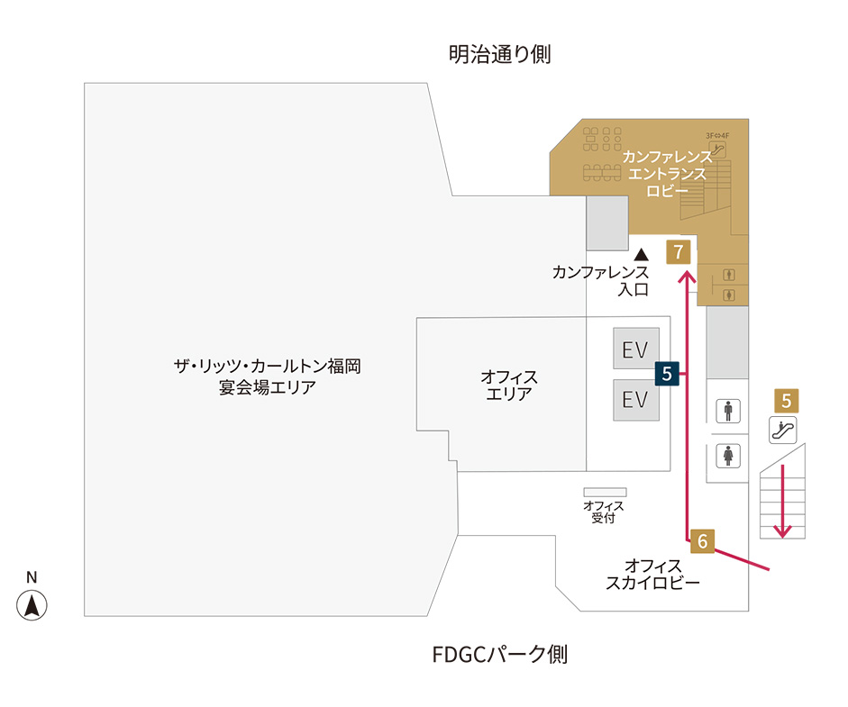 3階フロア図
