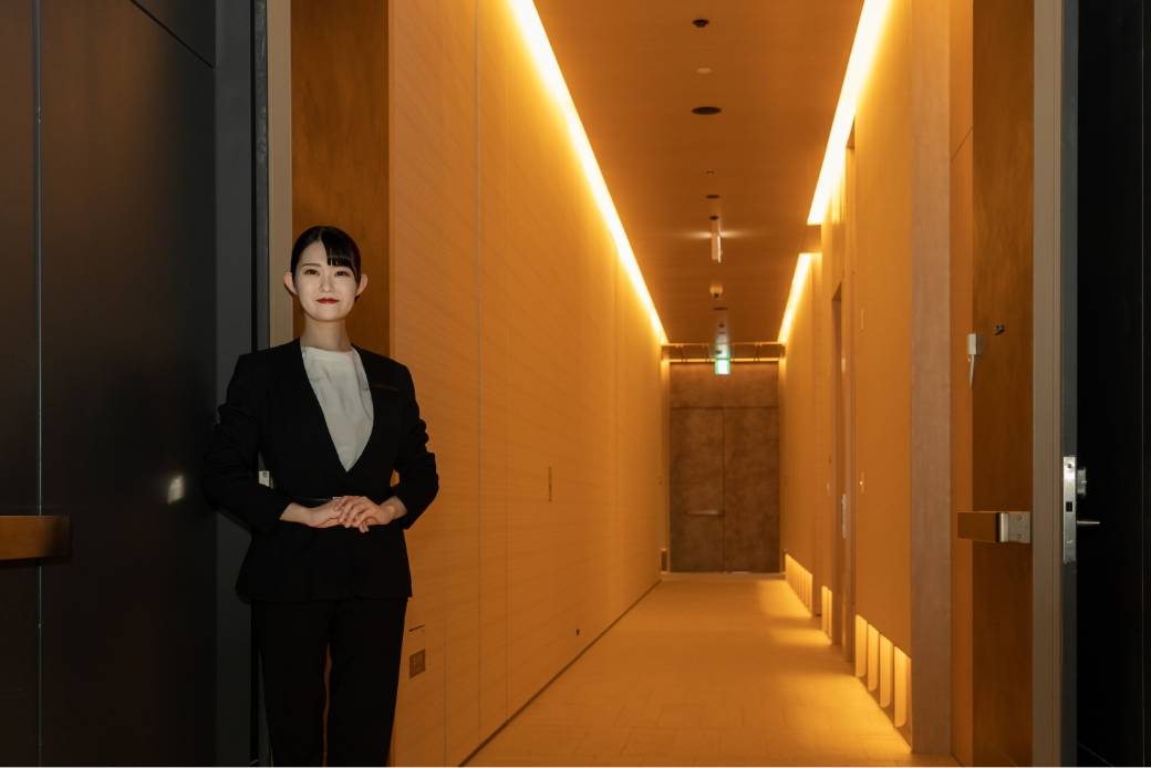 ホテル宴会場連絡通路